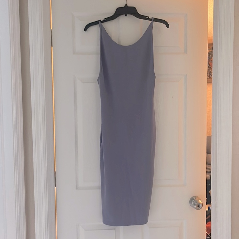American apparel backless dress.